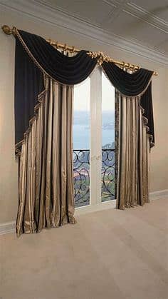 curtain design motive luxury curtain / Curtains 9