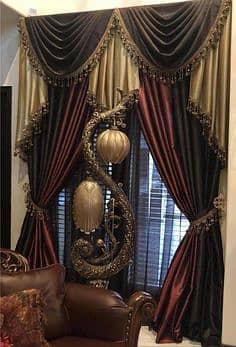 curtain design motive luxury curtain / Curtains 13