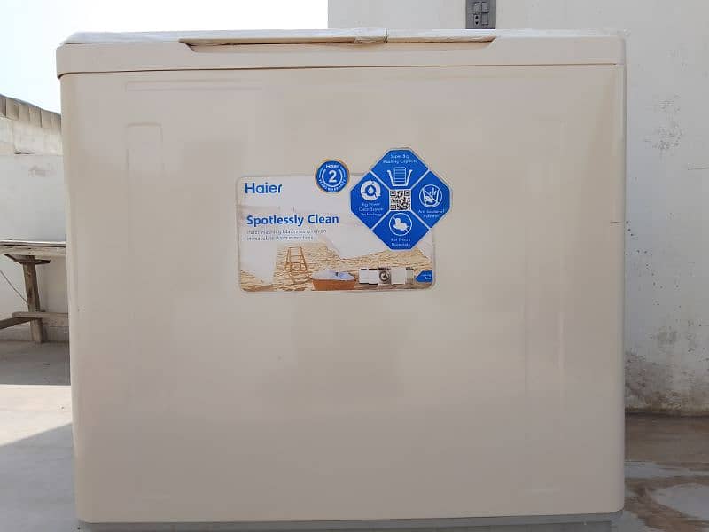 Haier 2n tub washing machine 0