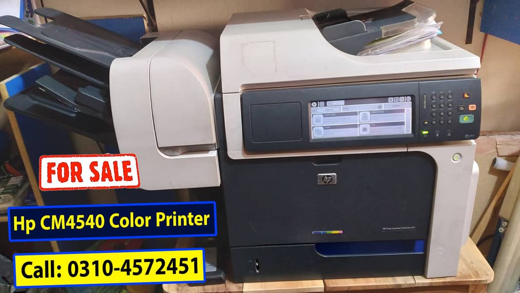 HP® Color LaserJet  CM4540 MFP 0