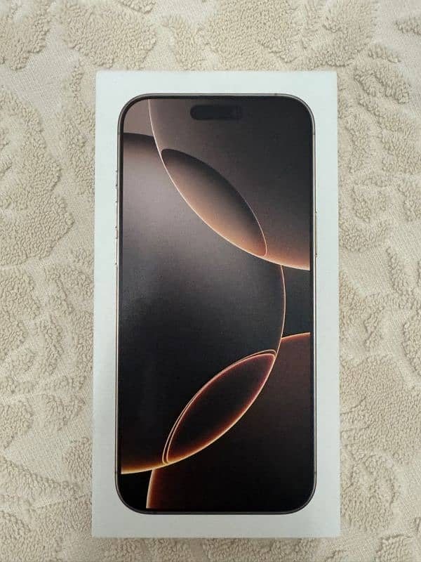 iphone 16 pro max desert titanium LLA 0