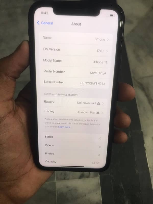 I Phone 11 Non PTA Factory Unlock 64GB Phone Num 03064206549 8