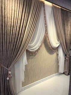 Curtains|Blinds|Poshish|motif blinds|Wall Poshish|wall design|curtain 4