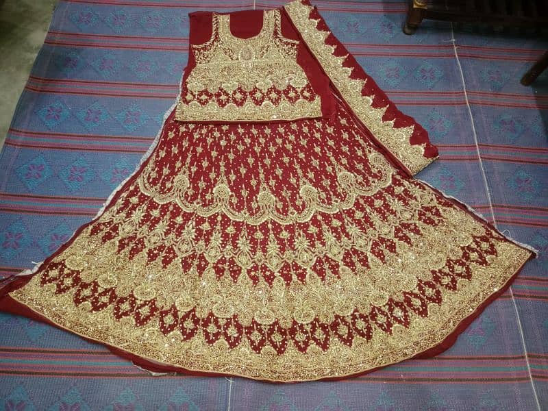 unstitched bridal lehnga for sale. . 2