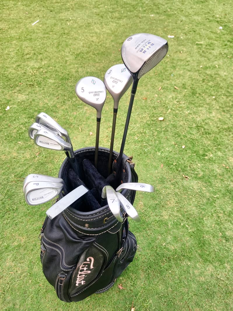 Golf Set. Men's Complete Kit, Woods, Irons,Bag. Putter, Sticks, Clubs 2