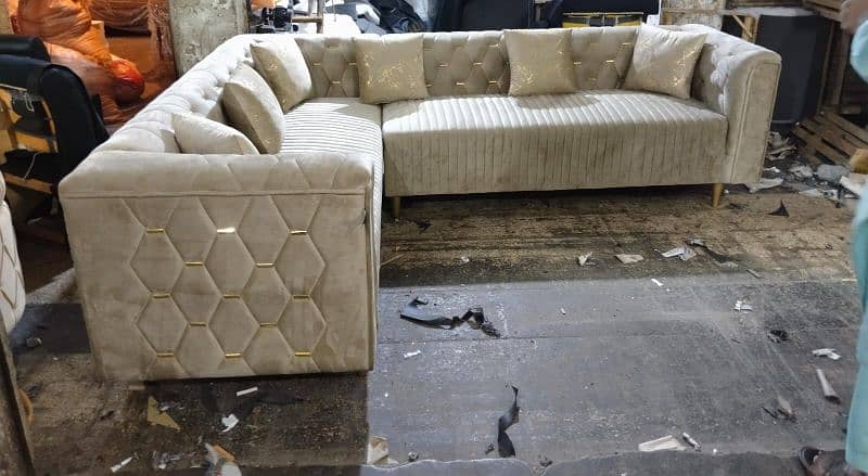 L shape sofa set 7 seater 2