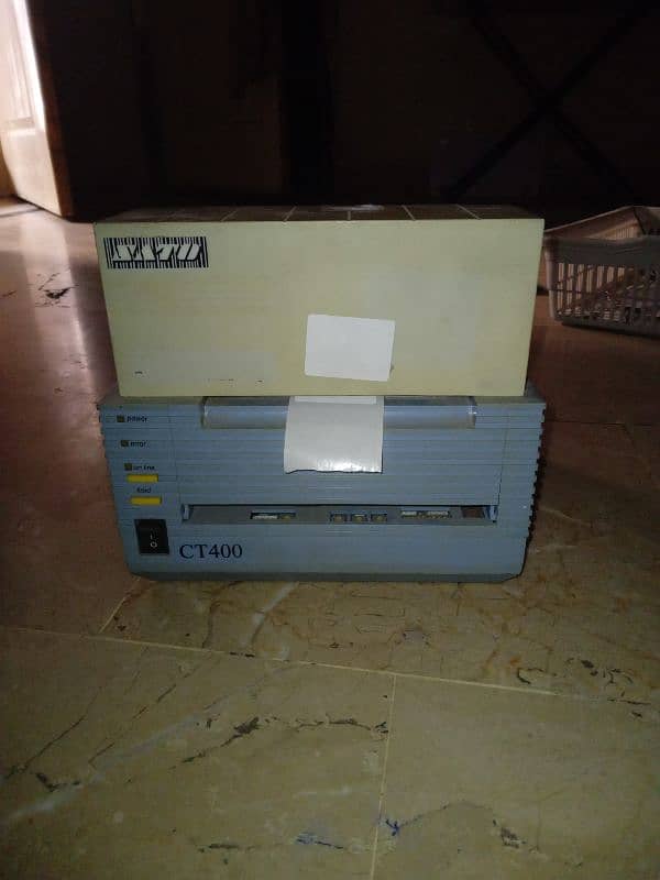 sato CT400 barcode label printer 0