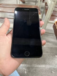 iPhone 7+ black colour,32 GB, PTA proved sale in faisalabad