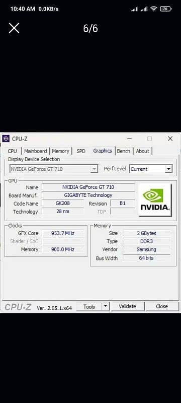 Nvidia GeForce GT 710 5