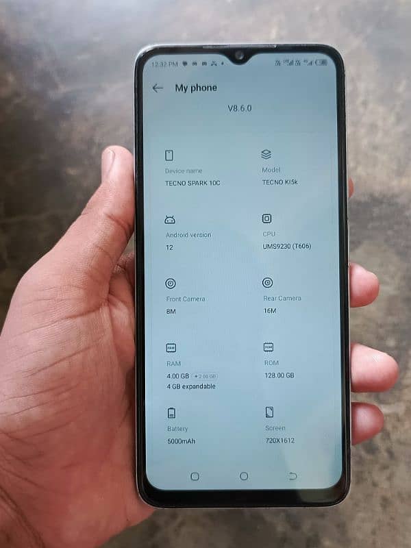 Tecno spark 10c 7