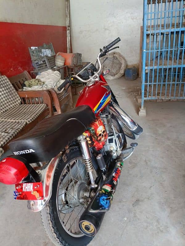 HONDA 125 2008 MODEL 19 MA tayar Kya hai 0