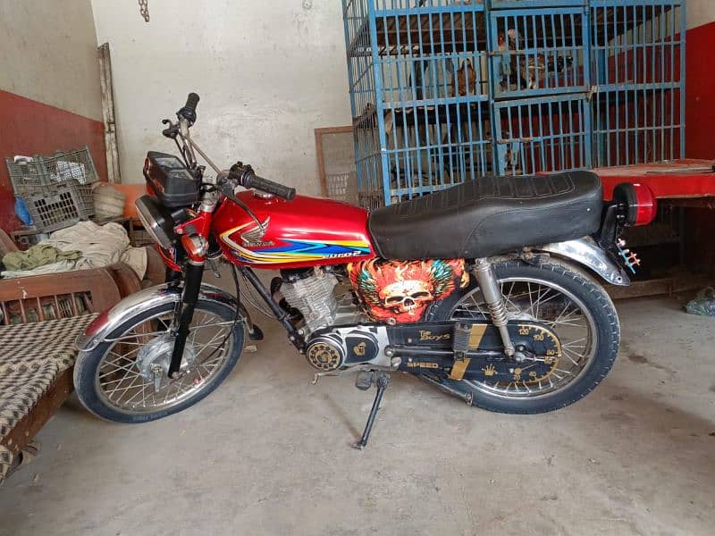 HONDA 125 2008 MODEL 19 MA tayar Kya hai 1