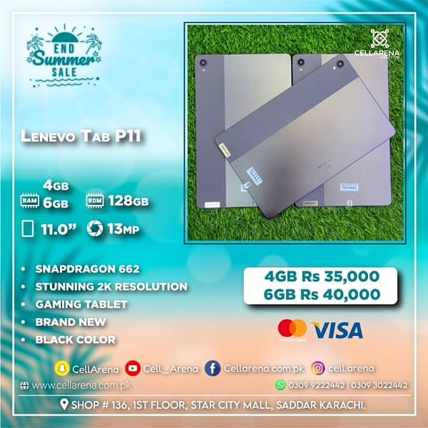 Cellarena Lenevo Tab P11 11" 0