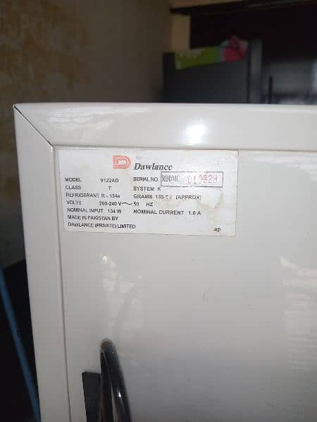 dawlance redrigerator 12 cubic 2