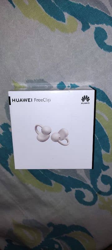 Huawei FreeClip earbuds - Beige Color - Box Pack - Sealed - Imported 0