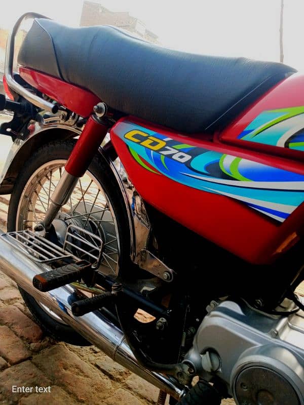 Honda CD 70 bike for sale 3