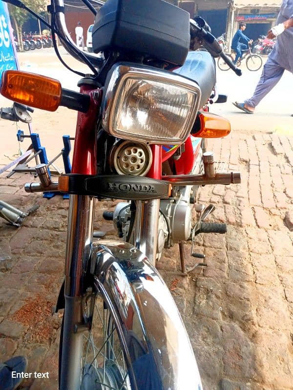 Honda CD 70 bike for sale 4