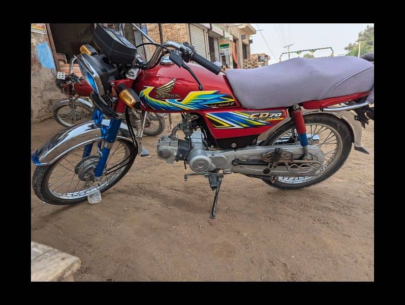 Honda CD 2021 model genuine condition 2