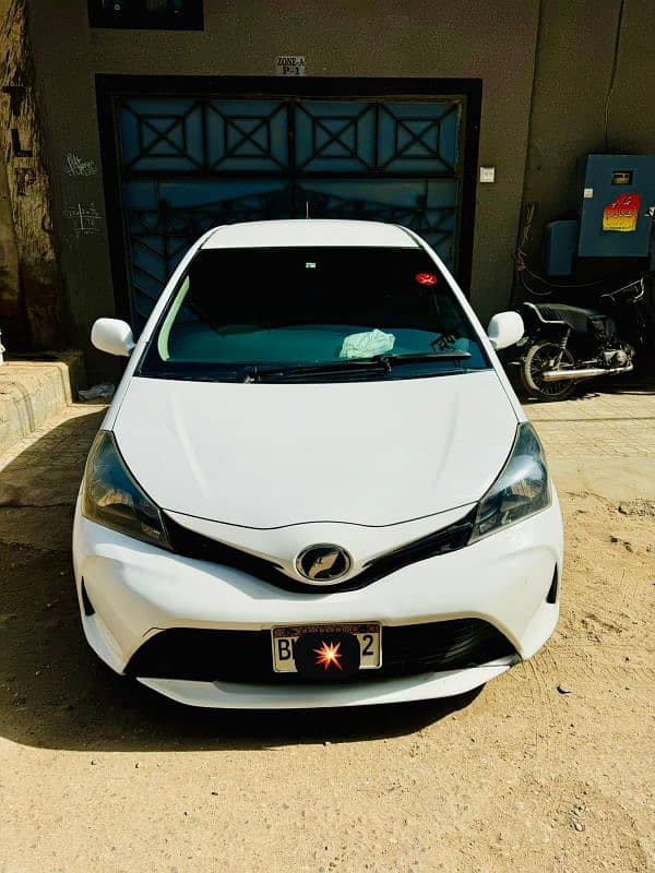 Toyota Vitz Model 2015 Registered 2018 Spider shape 0