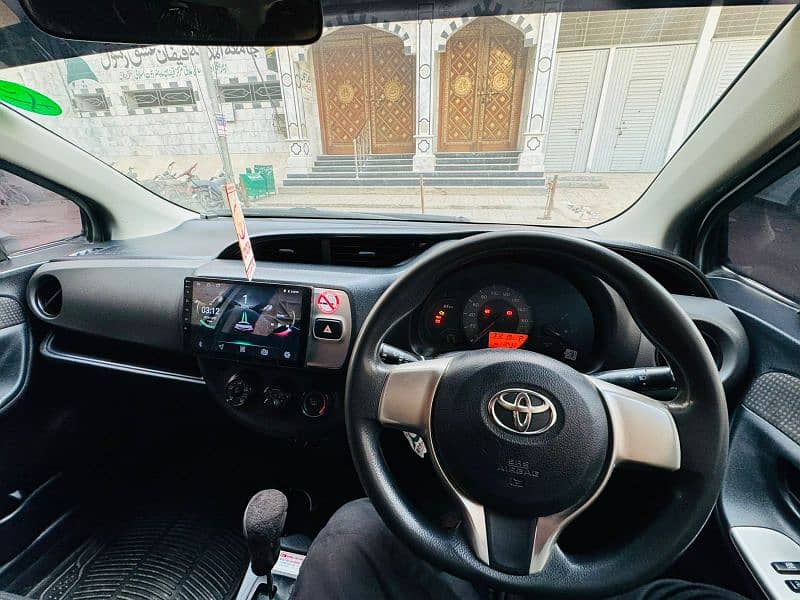 Toyota Vitz Model 2015 Registered 2018 Spider shape 8