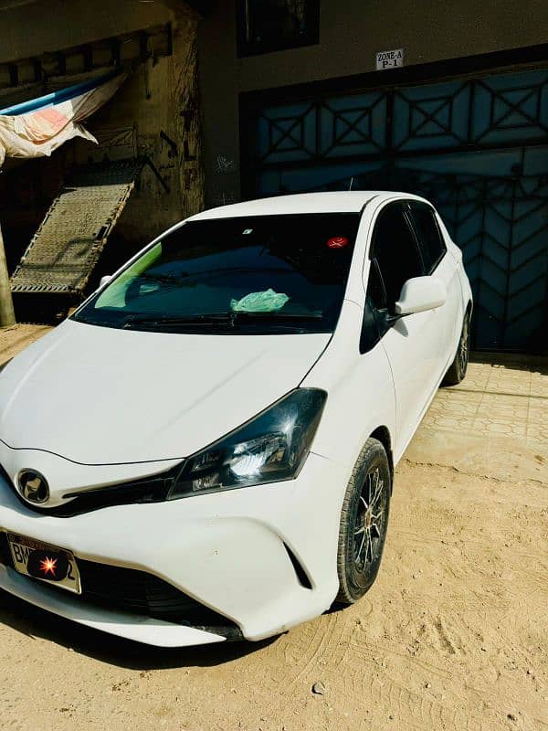 Toyota Vitz Model 2015 Registered 2018 Spider shape 5