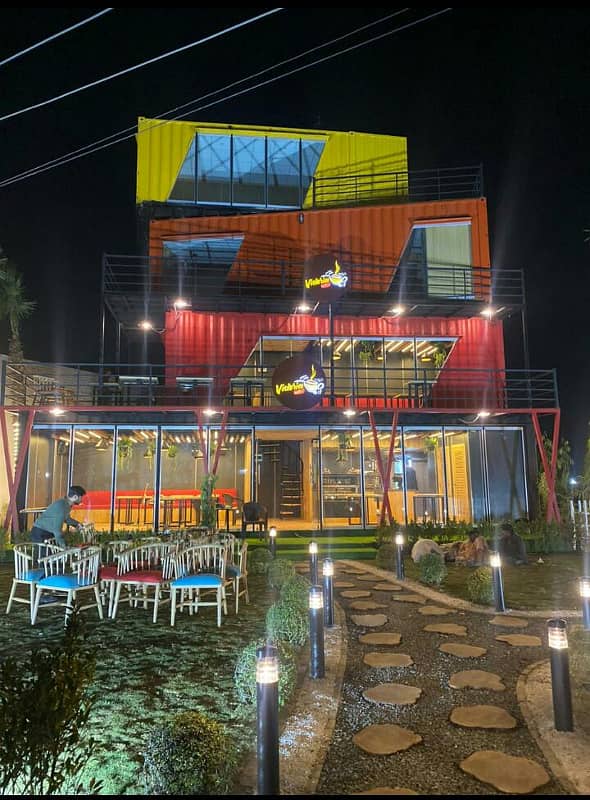 shipping container restaurant container office container prefab building porta cabins 1