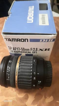 Tamron 17.50 canon mount for sale