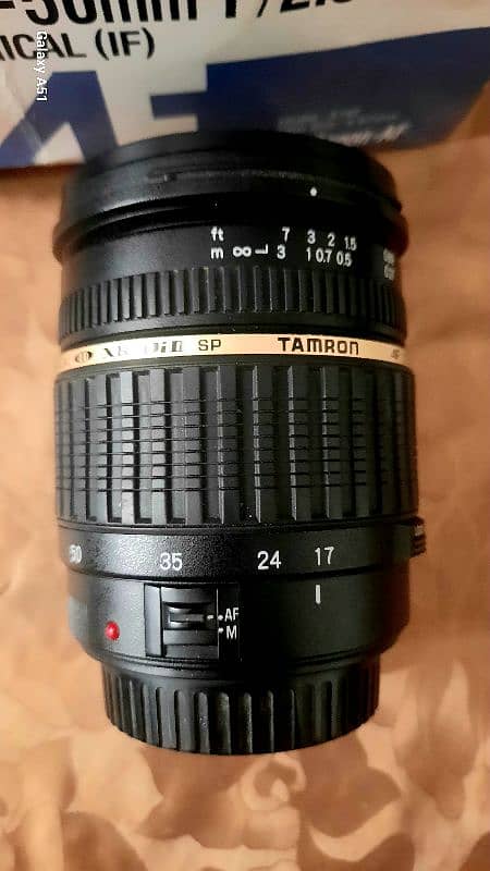 Tamron 17.50 canon mount for sale 1