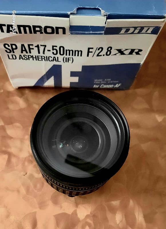 Tamron 17.50 canon mount for sale 2