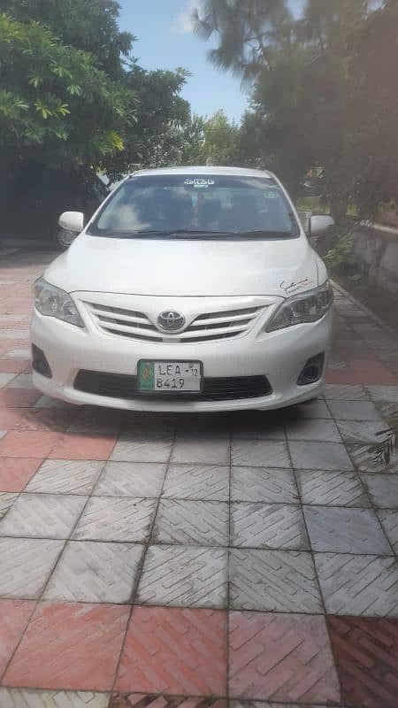 Toyota Corolla XLI 2012 1