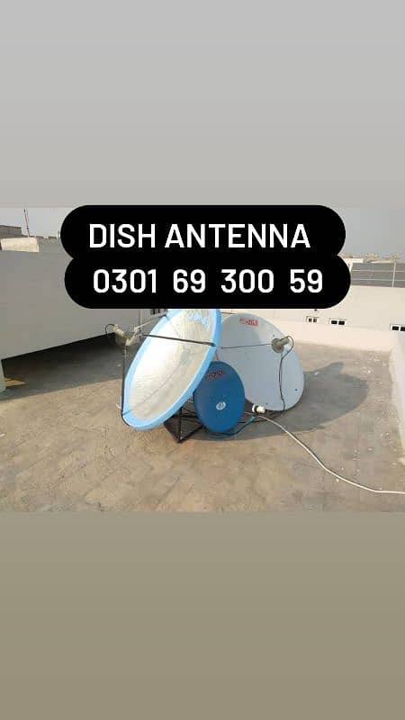 Dish Antenna with All Accessories 03016930059 0