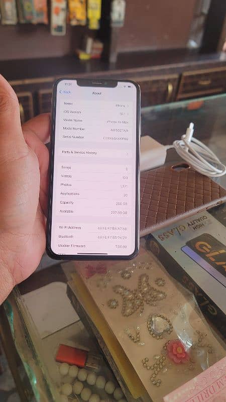 iphone x max 256 PTA approved duel sim 3