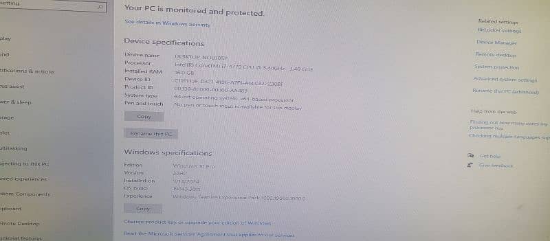 Intel i7-4770 3.4GHz 16 GB Ram 120GB SSD For Sale 1