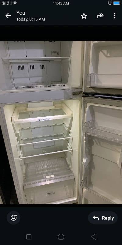 LG Fridge. . . condition 10/10. . . working 10/10 1