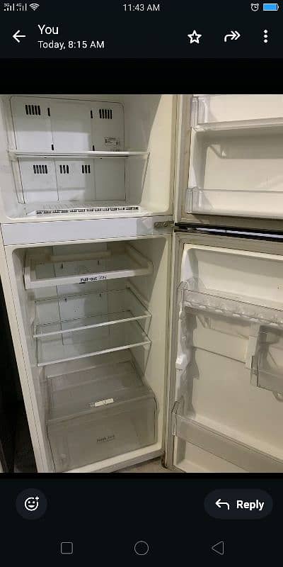 LG Fridge. . . condition 10/10. . . working 10/10 3