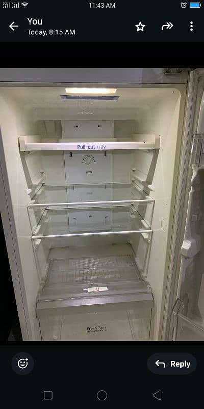 LG Fridge. . . condition 10/10. . . working 10/10 6