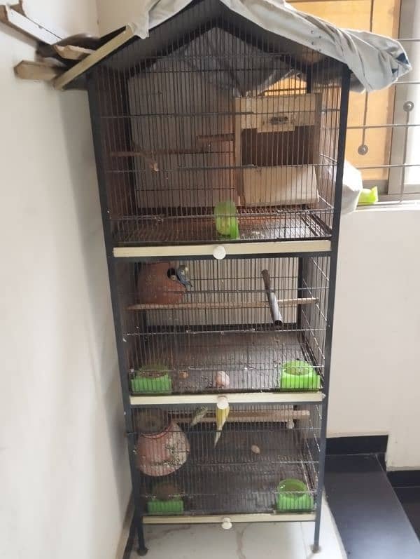 selling parrot cage . . condition 8/10 1