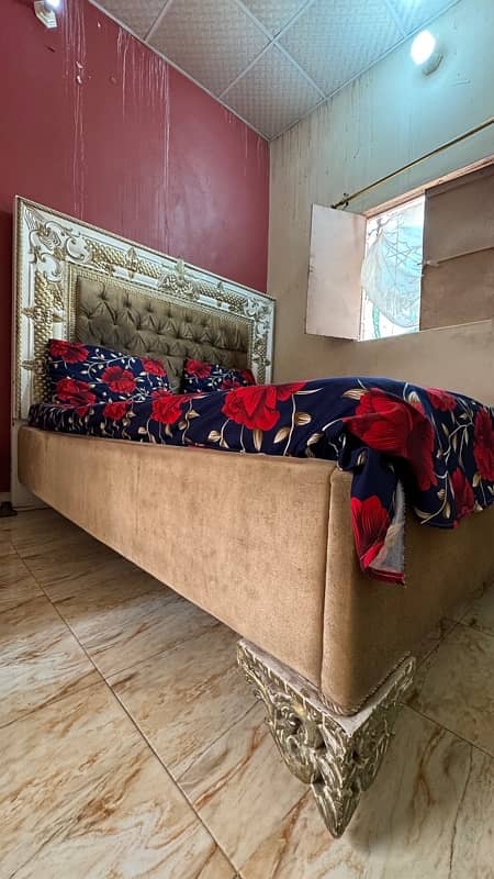 LASANI KING SIZE  BED WITH 10'' MATRESS 1