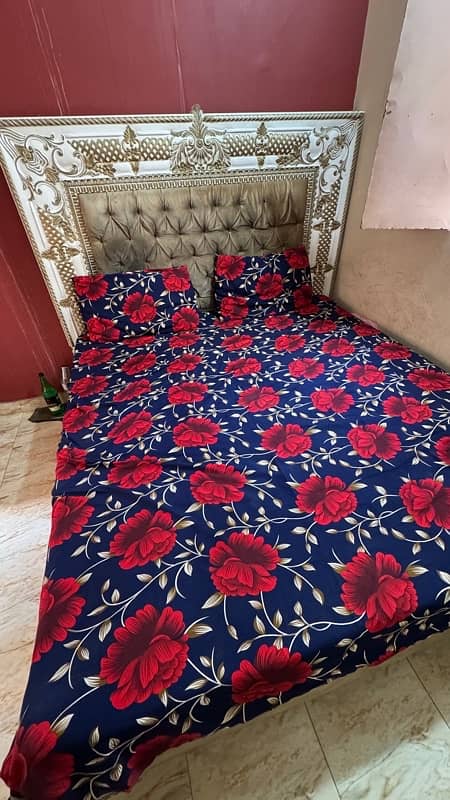 LASANI KING SIZE  BED WITH 10'' MATRESS 5