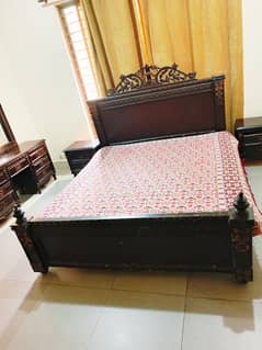 Bed Set ( side tables & Dressing table ).