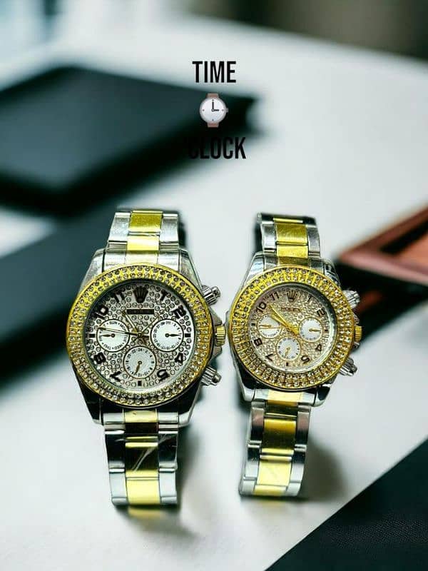 best Quality golden watch 1