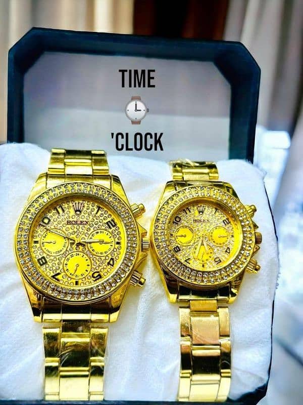 best Quality golden watch 3