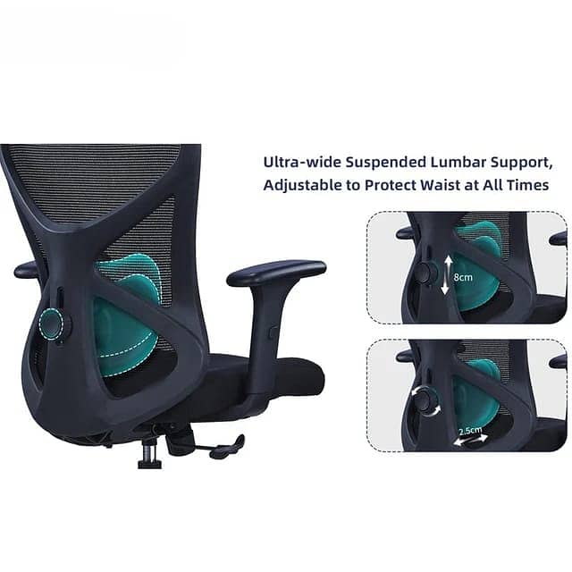 Full Mesh Chair l Executive Chair l Ergonomic Chair l Back support - 3