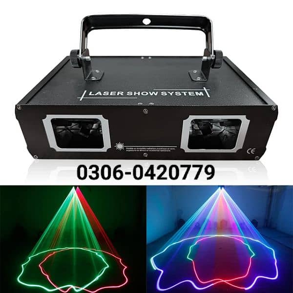 DJ LASER Party LiGht (two Head Latest model) 0