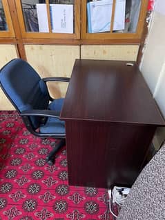 Office table and computer chair 0