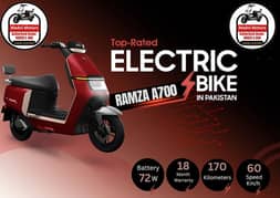 Electric Bike Ramza A700 Commander Evee Metro Scooty