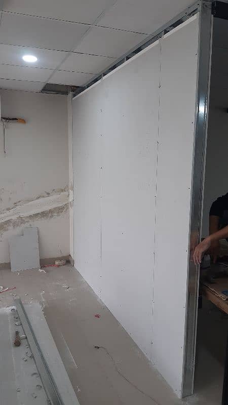 Office Partition /Glass partition / gypusm board drywall partition 5