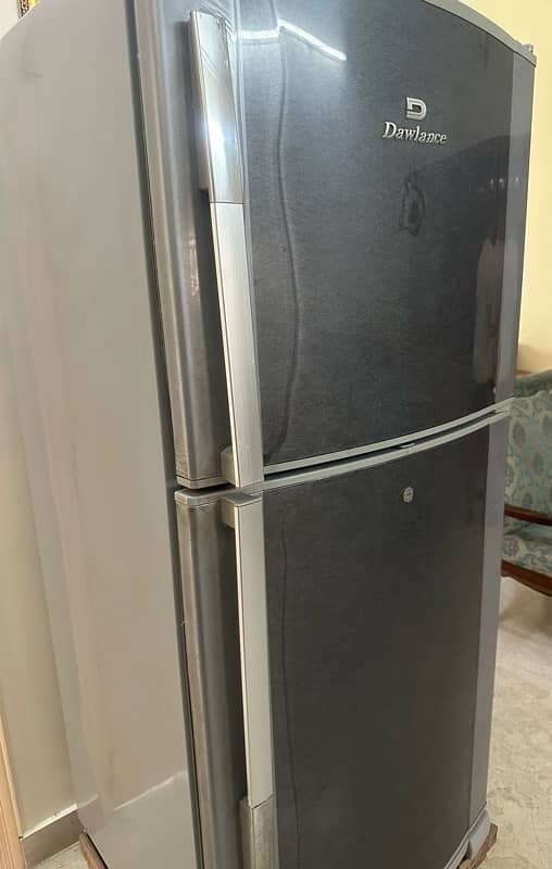 Dawlance fridge with stand 13 cubic 2