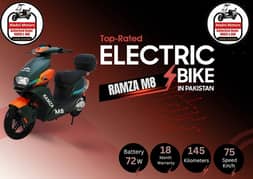 Electric Bike Ramza M8 Mighty Evee Metro Scooty