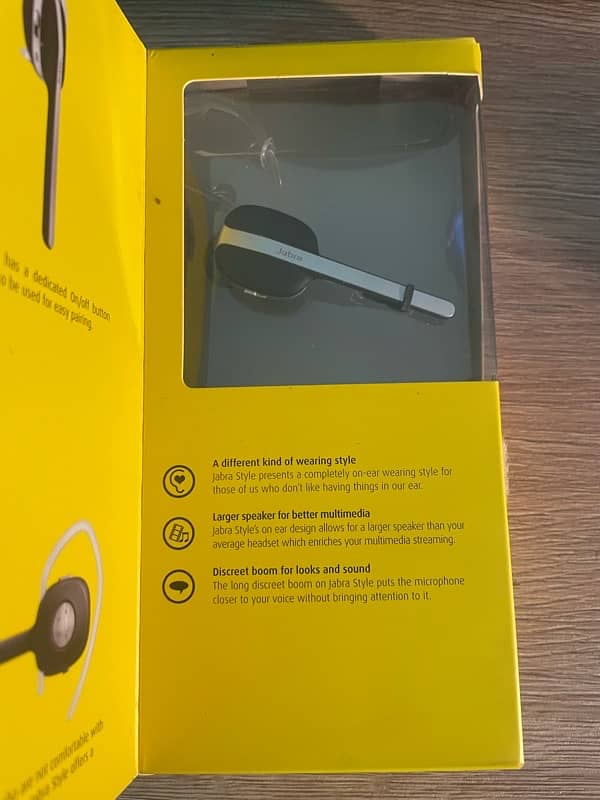 Jabra Style Bluetooth Headset 0